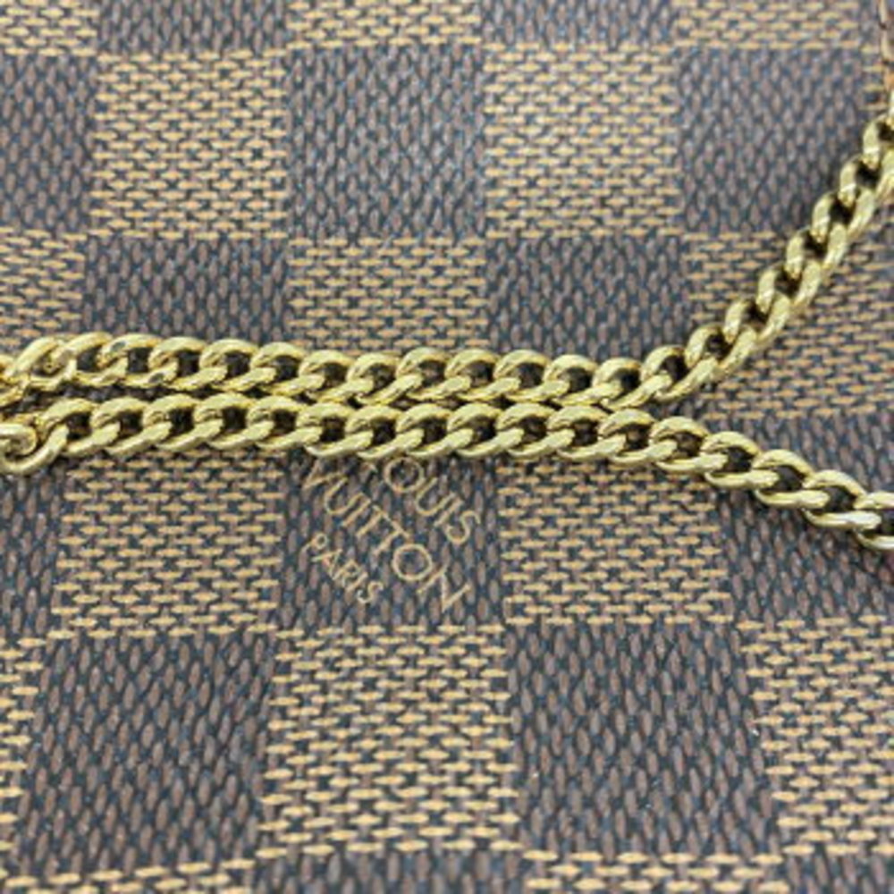 Louis Vuitton Damier Pochette Accessoires Ebene Brown - Picture 8 of 9